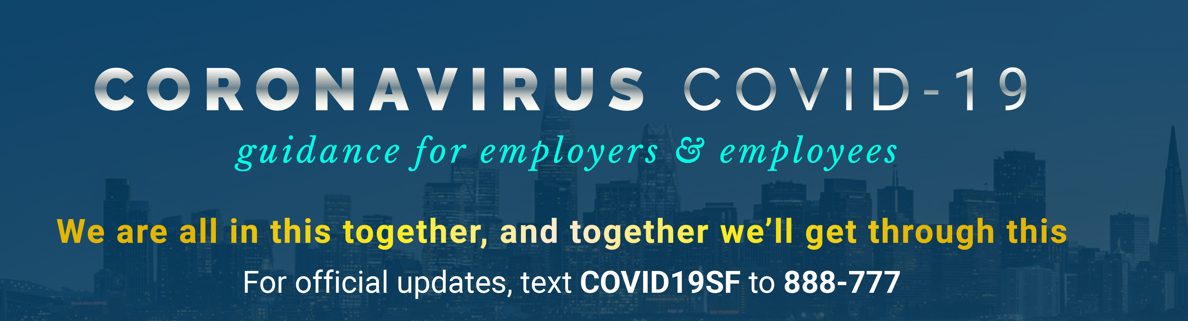 COVID19 Guidance for Employers and Employees