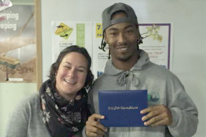 James, RAMP Participant, SFCC High School Graduate & Julia, SFCC/John Muir Charter School Teacher