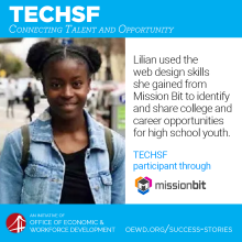 TechSF Success Story for Mission Bit Participant